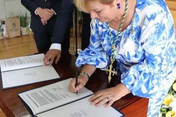 Telde, en el hermanamiento en Madeira de Gáldar con Machico/TA.